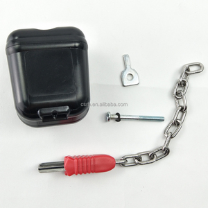 RH-STL02 92*70*68mm süpermarket arabası aksesuar alışveriş sepeti para kilidi - Product Image 2