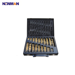 Power Tools Professional Manufacturer 1mm to 10mm <strong>170pcs</strong> HSS4241 Titanium Coated <strong>Twist</strong> <strong>Drill</strong> Bits <strong>Set</strong> - Product Image 2