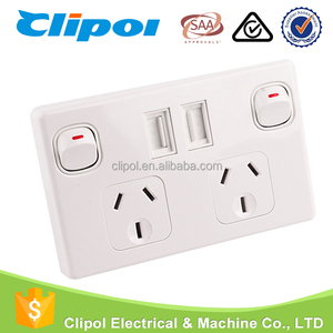 Australia caravana doble Polo PowerPoint USB con doble puerto USB toma para <span class=keywords><strong>Camper</strong></span> autocaravana - Product Image 3