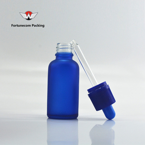 1 Ounce 30 ml Tinh dầu thủy tinh nhỏ giọt chai 30 ml màu xanh đỏ Frosted Glass <span class=keywords><strong>dropper</strong></span> chai - Product Image 4