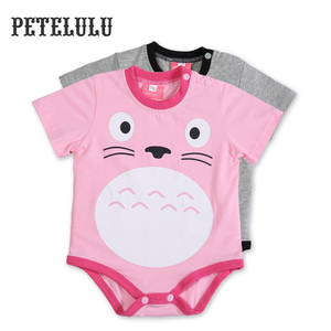 Soft knitted cotton boby sleeve rompers jumpsuit of the baby newborn SUMMER - Product Image 1