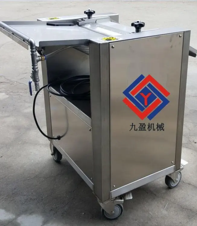 जिउ यिंग खाद्य मशीनरी मछली स्किनर मशीन हटाने मछली त्वचा छीलने मशीन