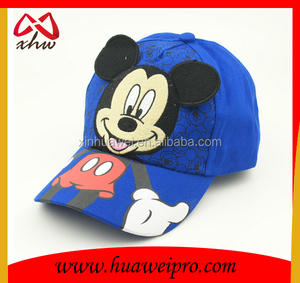 Patrón precioso Mickey niños gorra de béisbol 100% algodón de los cabritos tapa exterior - Product Image 1