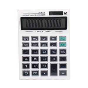 प्रचार कार्यालय उपहार 12 अंकों का डेस्कटॉप सौर इलेक्ट्रॉनिक कैलकुलेटर - Product Image 2