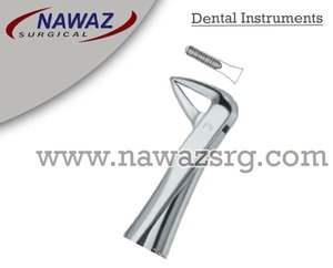 Fórceps de extracción de dientes Fig.74 Instrumentos dentales de acero inoxidable de alta calidad personalizados de alta calidad - Product Image 2