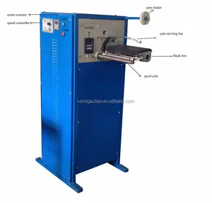 herbage usage baler twine spool winding machine pasture baling twine spooling winder plastic yarn rewinder