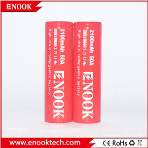 Enook 18650 2600 mahhigh kapazität dampf akku auf verkauf - Product Image 1