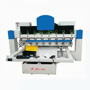 4 Trục 3D Cnc Relief Khắc Router Máy 8 Trục Quay