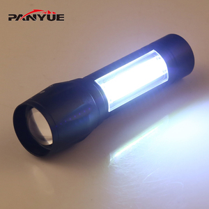 XML XPE + COB <span class=keywords><strong>LED</strong></span> Đèn pin xách tay mini Zoom <span class=keywords><strong>Torch</strong></span> đèn pin USB có thể sạc lại không thấm nước IPX5 trong cuộc sống & hộp lưu trữ - Product Image 2