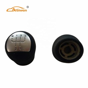 Levier de changement de vitesse <span class=keywords><strong>automatique</strong></span> en cuir, argent, pour Logan OE - Product Image 1