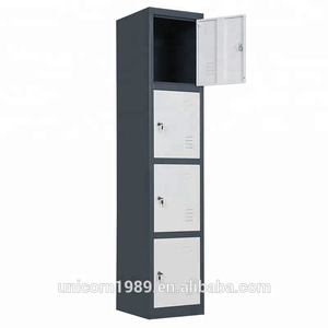 Petit <span class=keywords><strong>casier</strong></span> <span class=keywords><strong>métallique</strong></span> de gymnastique en acier à 4 portes à vendre - Product Image 3