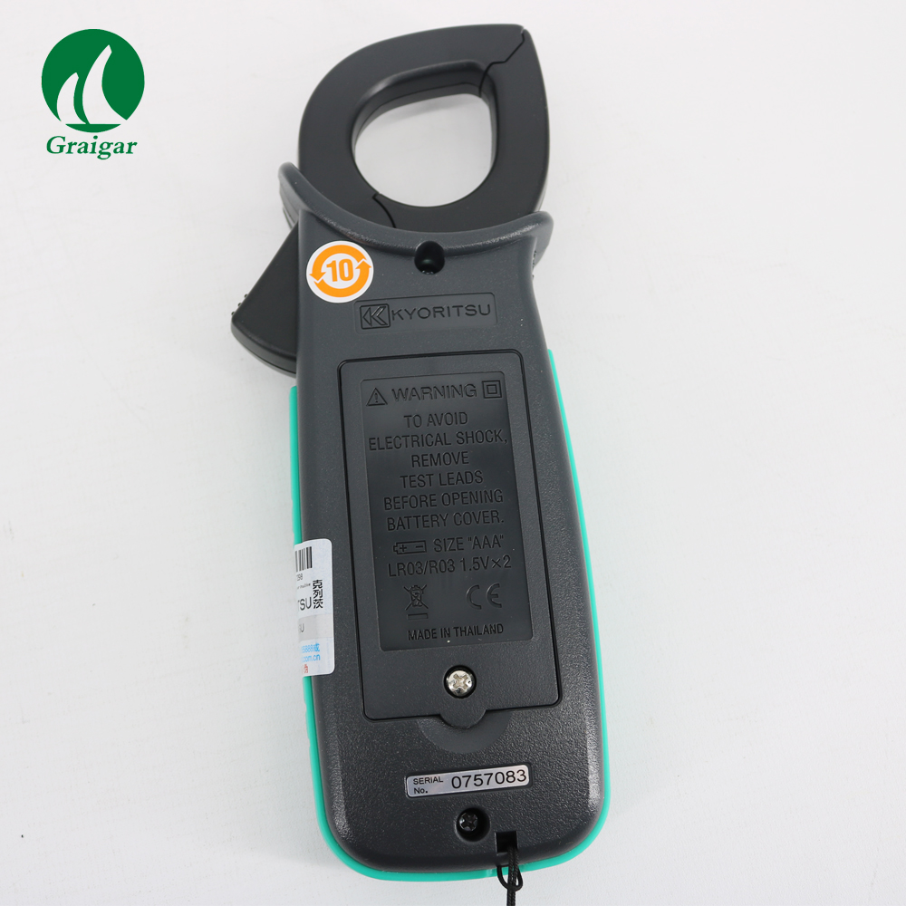 共立/キョーリツ ACデジタルクランプメーター KEW2007R 共立電気計器⁄KYORITSU 交流電流測定用クランプメーター⁄デジタル