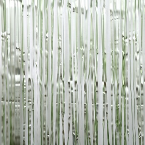 Rideau en feuille de couleur <span class=keywords><strong>dégradé</strong></span> délicat, meilleure qualité, prix bon marché, <span class=keywords><strong>frange</strong></span> métallique or brillant, décoration murale de porte de fête/mariage/anniversaire - Product Image 4