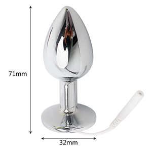 3 tailles de <span class=keywords><strong>plug</strong></span> <span class=keywords><strong>anal</strong></span> électrique, <span class=keywords><strong>plug</strong></span> <span class=keywords><strong>anal</strong></span> médical, produits sexuels électro-choc, jouets sexuels électro-choc pour hommes et femmes - Product Image 4