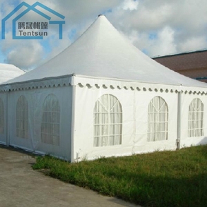 Facile à assembler tente de pagode de belvédères, pas cher 6x6 m jardin pagode tentes blanc - Product Image 2