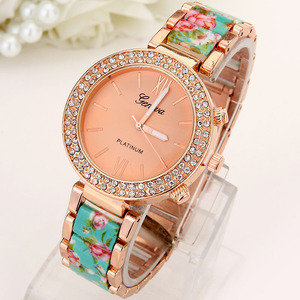 Donne <span class=keywords><strong>Orologio</strong></span> d'<span class=keywords><strong>oro</strong></span> di Lusso di Marca Ginevra del Quarzo Delle Signore-Guardare I Regali signore fancy <span class=keywords><strong>oro</strong></span> geneva watch - Product Image 5