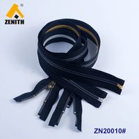 Fermeture éclair en nylon plastique à extrémité ouverte Zenith ZN20010, dents DTM, verrouillage automatique, sans plomb, sans nickel, écologique, pour vêtements, taille 5 #