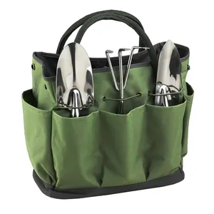 High quality gardening tools and equipment nice style gardening kit home gardening start kit with tote bag