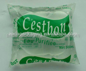 ldpe薄膜包装纯水小袋带标志印刷/<span class=keywords><strong>pe</strong></span>水包装袋薄膜300毫升 - Product Image 5