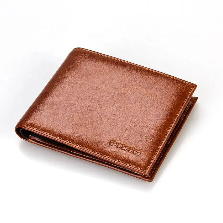 Men For Wallet Handmade Genuine Leather Wallet For Men Color Matching Wallet Leather Case