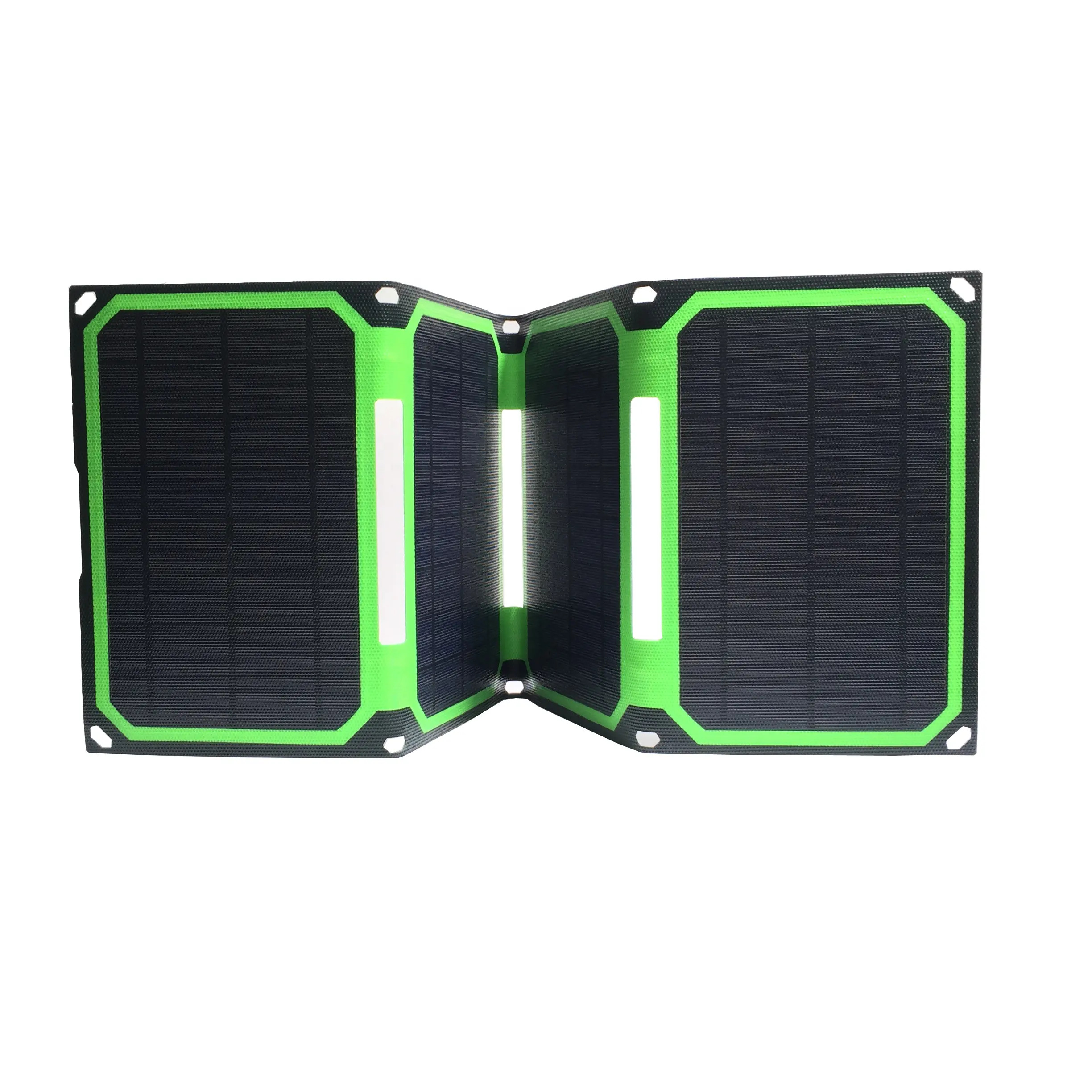 25W portable ETFE foldable solar solar mobile phone charger laptop charger