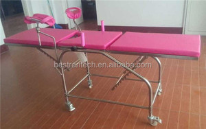 อุปกรณ์ห้องคลอดโรงพยาบาล BT-OE017b โต๊ะตรวจทางการแพทย์สำหรับตรวจภายในสตรี โต๊ะตรวจภายในสตรีแบบพกพาทำจากสแตนเลส - Product Image 5