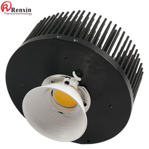 Commercio all'ingrosso 180mm Pin pinne dissipatore di calore rotondo dissipatore di calore luci di crescita radiatore alluminio estruso nero 14500 profili Ip67 - Product Image 5