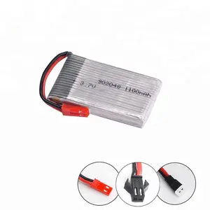 rc helicopter battery 3.7v 1100mah li polymer rechargeable lipo cell