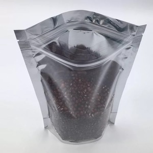 Nhiều kích cỡ thực phẩm đóng gói túi giấy <span class=keywords><strong>Ziplock</strong></span> với một bên rõ ràng đứng lên túi - Product Image 4