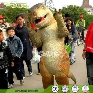 Costume Dinosaure Mascott dessin animé pour Festival