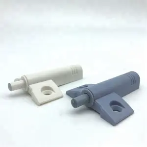 Soft Close Anti Slam Pneumatic Door Piston Damper Buffer Soft Push Latch Grey