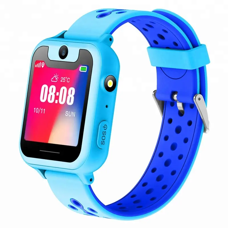 2018 Chinese Leverancier Branded Horloge Grote Touch Screen Zonder Gps Tracking Mobiele Kinderen Mobiele Telefoon Smart Pols Hand Horloge