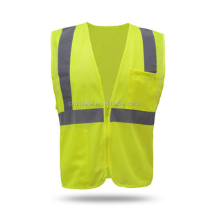 Chaleco de Seguridad Reflectante de <span class=keywords><strong>Tela</strong></span> Tejida 3M Refletex con Técnica de Tejido <span class=keywords><strong>para</strong></span> Uso con Cinta Reflectante - Product Image 4