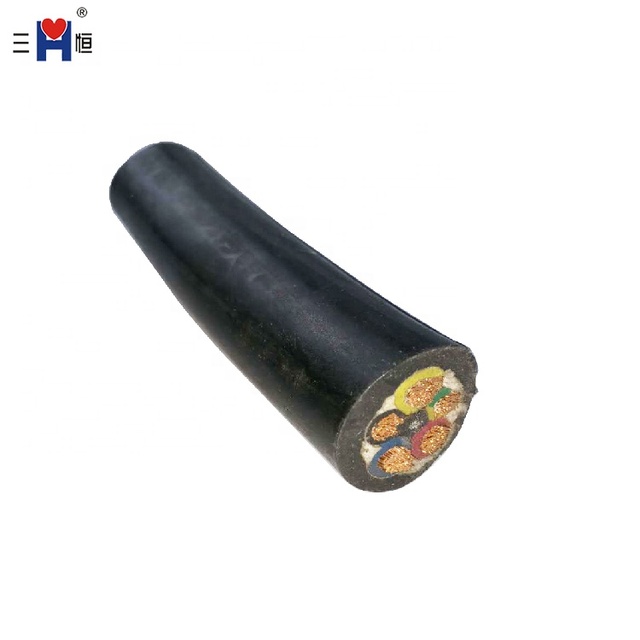 Very Flexible Rubber Cable YCW Tower Crane Cable