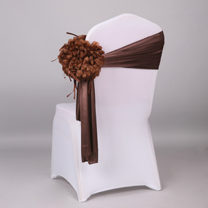 <span class=keywords><strong>Coprisedia</strong></span> <span class=keywords><strong>Bianco</strong></span> di Alta Qualità per Eventi e Matrimoni - Product Image 5
