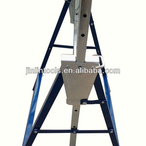 2 Cavalletti Telescopici Regolabili 80-130cm in Acciaio Pieghevole per Carpentieri e Fai-da-Te, Capacità 400kg - Product Image 6