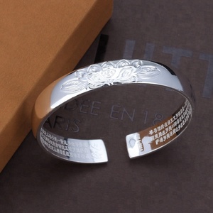 Fashion Charming 999 Sterling <strong>Silver</strong> <strong>Bracelets</strong> for Man&amp; <strong>Children</strong> - Product Image 4