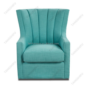 Tappezzeria in tessuto mobili cielo blu <span class=keywords><strong>schienale</strong></span> <span class=keywords><strong>alto</strong></span> mini divano letto singolo - Product Image 2