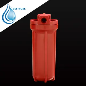 Rojo agua residencial filtro 2.5 "x 10"