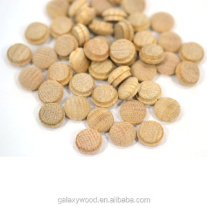 1/2 di quercia personalizzata "in legno a fungo tappi in legno per fori per viti - Product Image 2