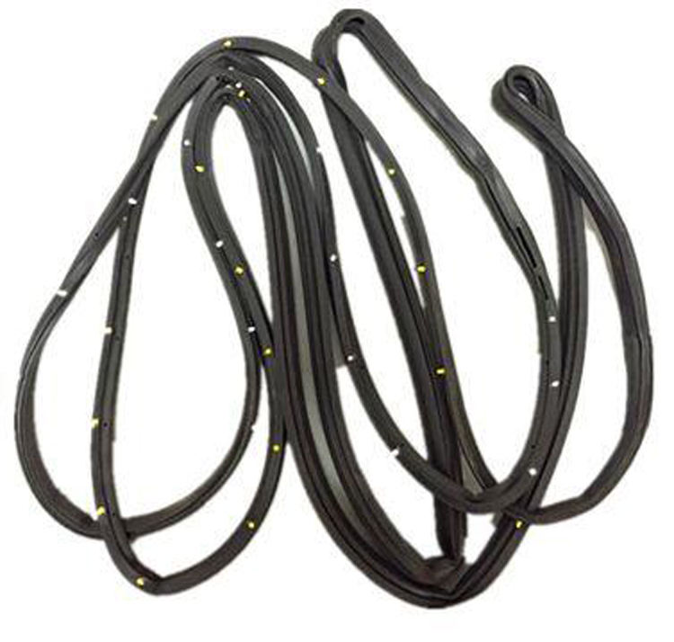 ハイエースバンミニバス1989-2004フロントドアラバーシールトリム67861