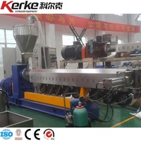 Chaîne de granulation industrielle pour la production de granulés de plastique recyclé (PP, PLC, PE, HDPE, LDPE) par extrusion et masterbatch colorant