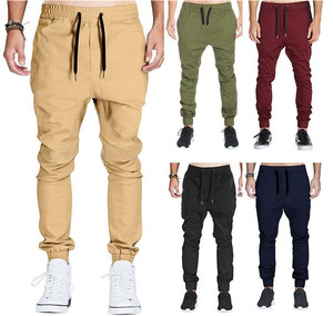 <span class=keywords><strong>Pantaloni</strong></span> sportivi larghi da uomo in Twill Chino Cargo all'ingrosso <span class=keywords><strong>pantaloni</strong></span> da jogging Slim Fit <span class=keywords><strong>pantaloni</strong></span> kaki per uomo - Product Image 3