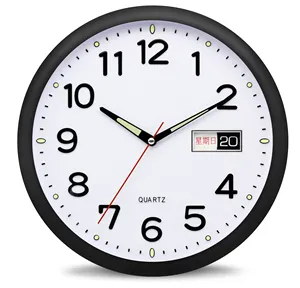 Настенные часы iMSH WC31701, кварцевые аналоговые настенные часы, тихие домашние украшения, круглые Настенные часы на заказ