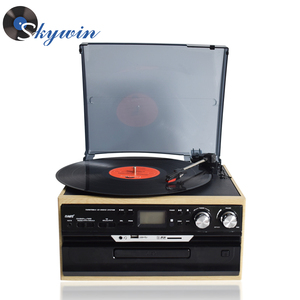 Портативный Ретро Радио CD-плеер/technics turntable/индийской Граммофон - Product Image 6