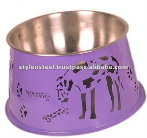 Bols et mangeoires écologiques en acier inoxydable pour animaux de compagnie Bol de nourriture antidérapant pour chiens et chats Bol d'alimentation pour animaux de compagnie en acier inoxydable - Product Image 5