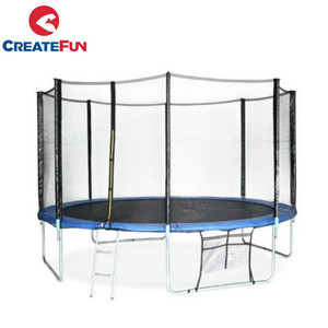 CreateFun 8 10 12 13 <strong>14</strong> 15 16 <strong>Foot</strong> Outdoor Gymnastic <strong>Trampoline</strong> - Product Image 2