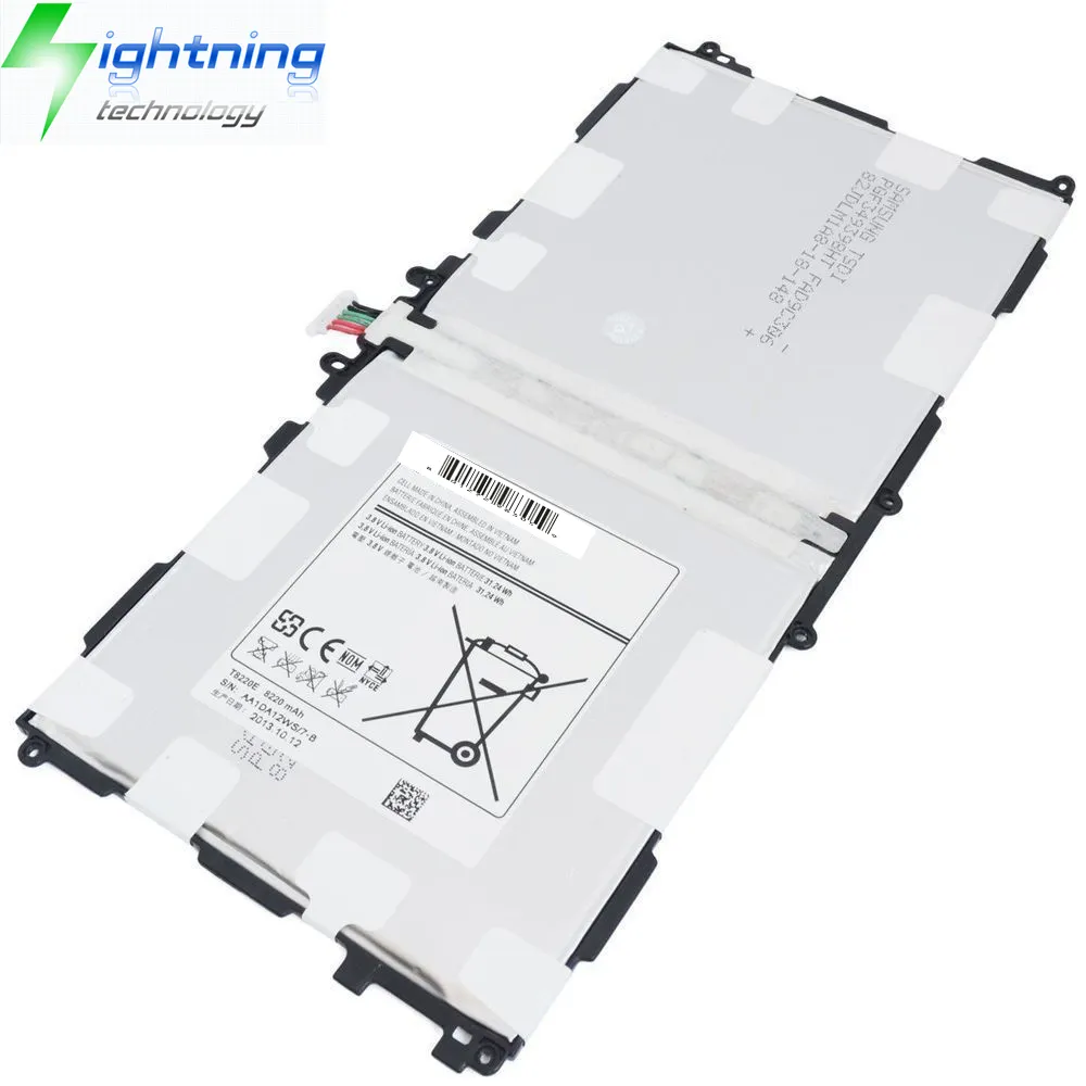 NEW Genuine Original T8220E Notebook Battery For Samsung Battery Galaxy 10.1 2014 Edition P601 P600 P605 P607T Laptop Battery