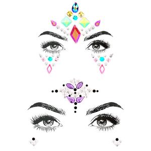 Haute qualité 3D colle à la mode <span class=keywords><strong>strass</strong></span> poitrine autocollant paillettes Bling résine pour chaussures vêtements sacs-prix de gros - Product Image 5