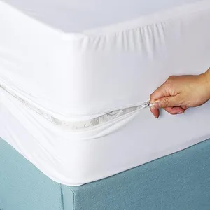 Dengan Harga Murah Tempat Tidur Bug Pelindung Kasur Perlindungan dengan Zipper